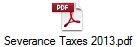 Severance Taxes 2013.pdf