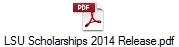 LSU Scholarships 2014 Release.pdf