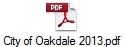 City of Oakdale 2013.pdf